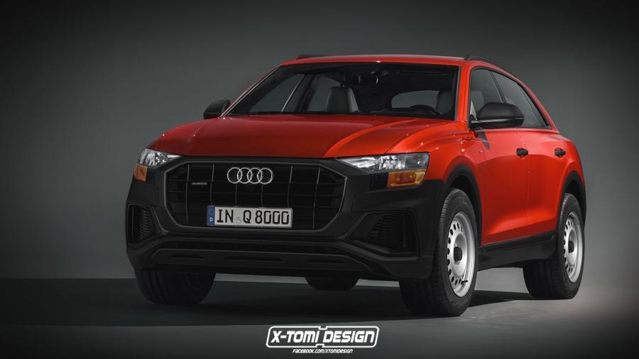  Audi Q8 Base Spec by X-Tomi Design 2018 года  (фото 1 из 1)